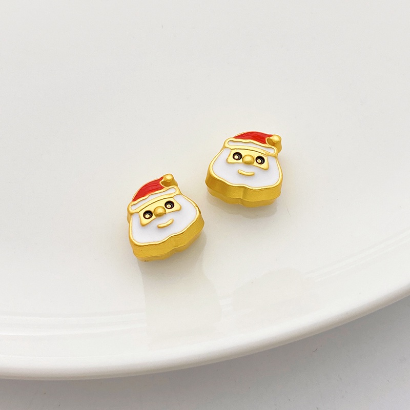 Hạt Vàng Hình Tuần Lộc / Cây Thông Giáng Sinh Màu Sắc Cổ Điển