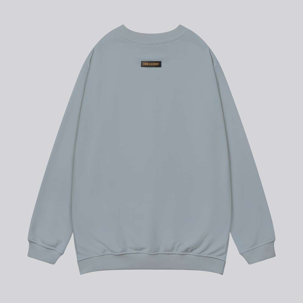 Áo nỉ Sweater Lesavril de Vetements Famous - Powder Blue