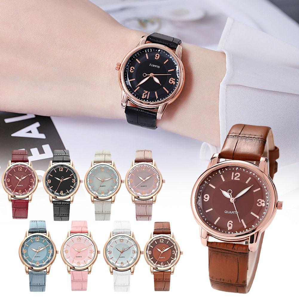 1 Đồng Hồ quartz Kim Loại Hai Màu Sáng Tạo g3t7