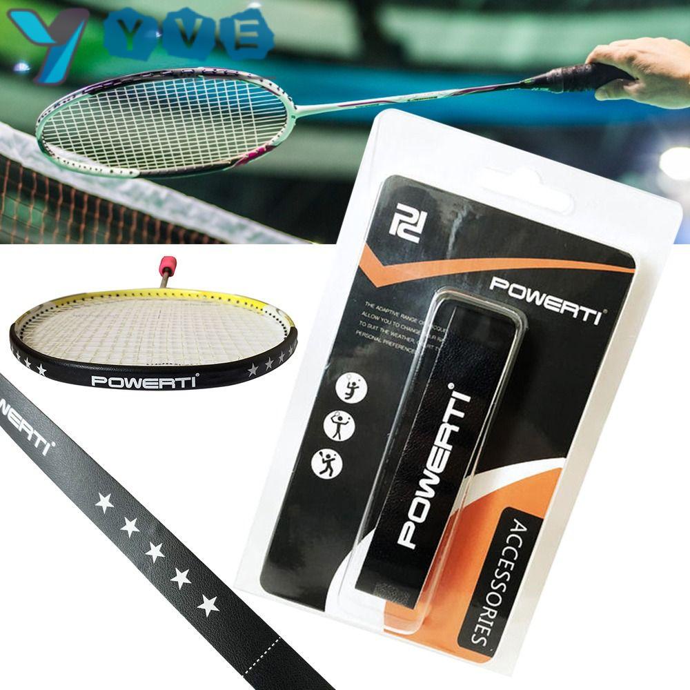 Bộ 4 Miếng Dán Đầu Vợt Cầu Lông Bằng pu Chống Va Chạm Giảm Tác Động Và