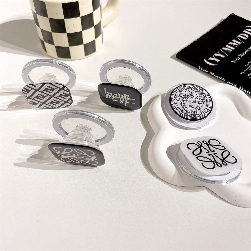 DIOR Ốp Điện Thoại Nam Châm Siêu Mạnh Họa Tiết Da Rắn Chống Rơi Cho iphone