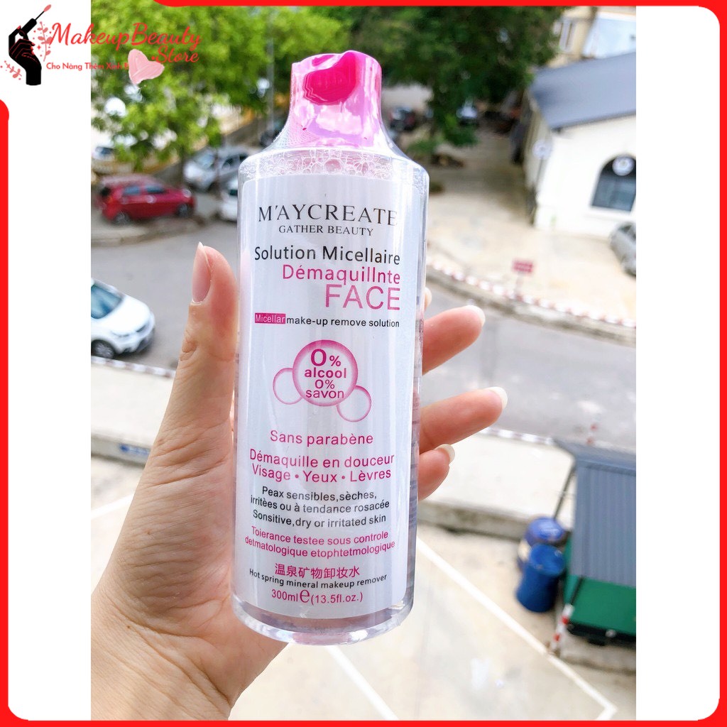Nước tẩy trang Maycreate 300ml MS 100