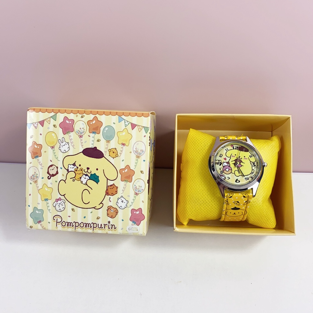 Sanrio Đồng Hồ Điện Tử Hình kuromi melody cinnamoroll Đáng Yêu Cho Bé