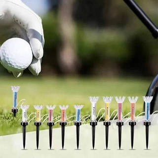 79mm/90mm 5Pcs Golf Training Ball Tee Magnetic Step Down Golf Ball Holder Tees Outdoor Golf Tees Accessories Golf Tees