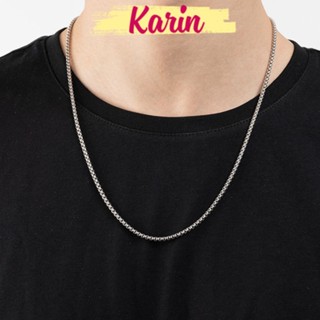  Dây Chuyền Vòng Cổ Trơn Dây Titan Dày Chắc Chắn Thời Trang UNISEX Nam Nữ Cá Tính Hiphop Basic Karin Accessories 
