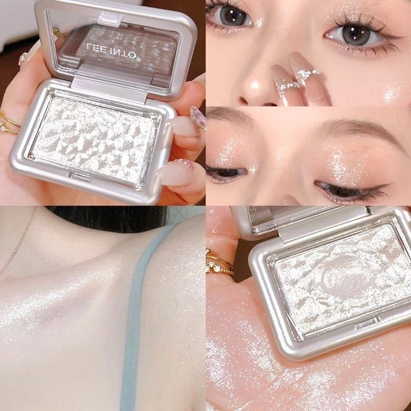 Thanh lãnh cảm giác~Bất hủ cao bóng phấn châu sáng bóng thủy quang bùng nổ mịn màng mềm mại khoai tây nghiền kim cương xương đòn cao bóng loáng