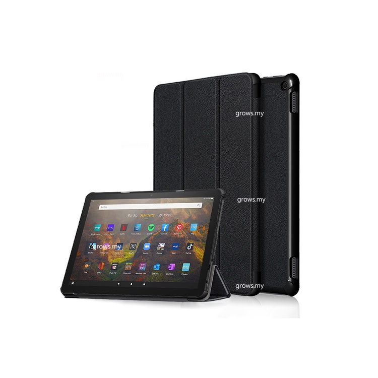 Bao Da Máy Tính Bảng pu Thông Minh Cho amazon kindle fire hd 10 hd10 plus 2021 10.1 '' t76n2b t76n2p Ốp