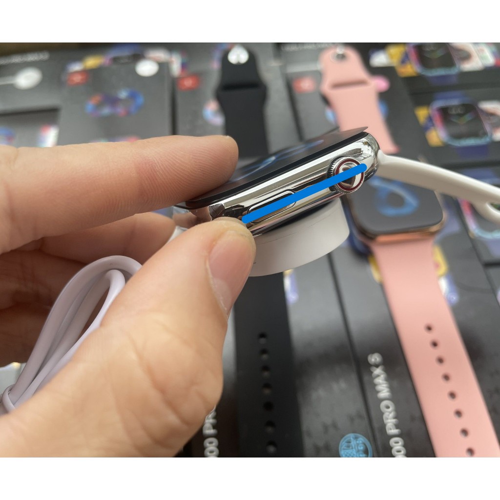 Đồng Hồ Thông Minh Smartwatch Nam Nữ T900 PRO MAX S Màn Hình 1,99 - Vỏ Thép - Cảm Ứng - Nghe Gọi - Kháng Nước IP68