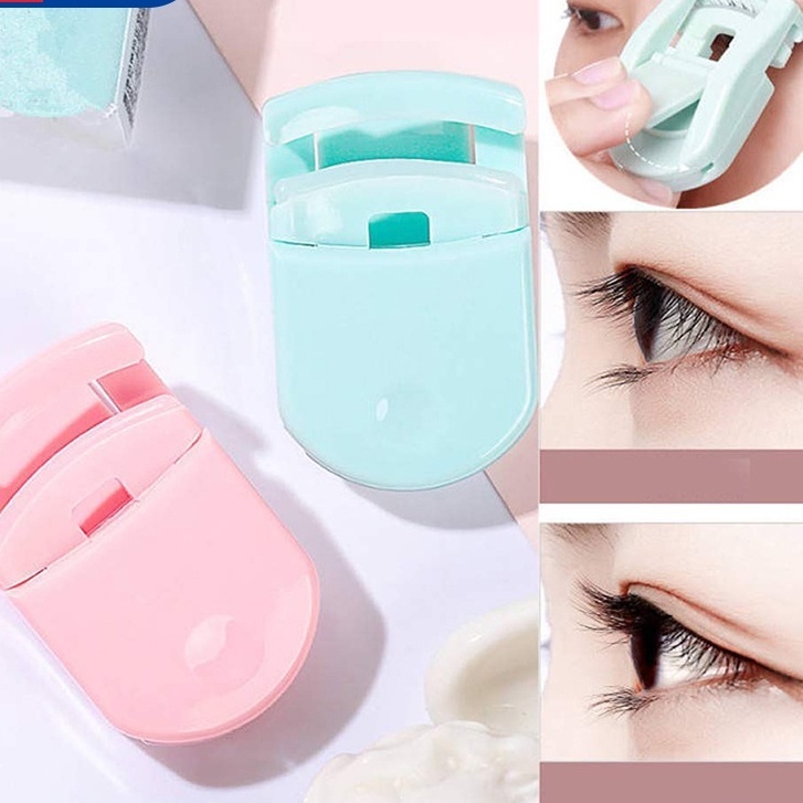 Kẹp Bấm Mi Cong Bằng Nhựa mini Dễ Sử Dụng