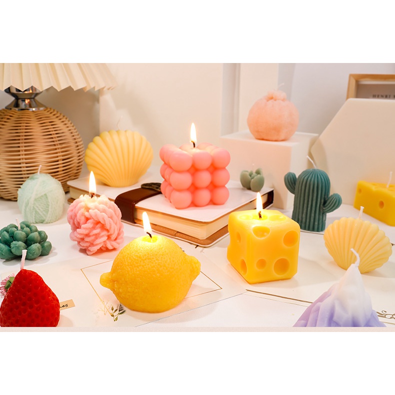 Nến Thơm Không Khói Trang Trí Giáng Sinh