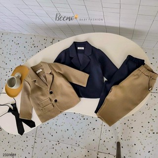 Bộ vest bé trai diện tết