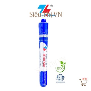 Bút lông dầu thiên long pm-09 3 màu xanh/đỏ/đen