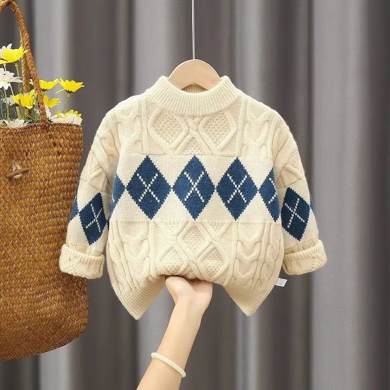 Áo sweater Dệt Kim Phong Cách Hàn Quốc Thời Trang Thu Đông Cho Nam