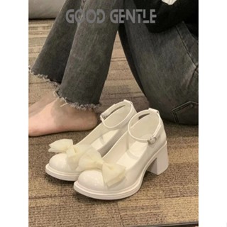  BIKENIKE Giày búp bê giày nữ 2023 NEW Mùa thu Vintage cách thiết lập Thiết kế độc đáo Lót êm ái Thời trang Độ bền cao FLF23B0V16 48Z231129 