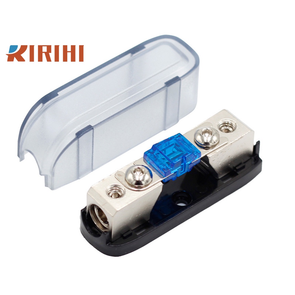 RIRIHI 30-150A Car Audio Modified Matte Fuse Holder Giá đỡ cầu chì điện