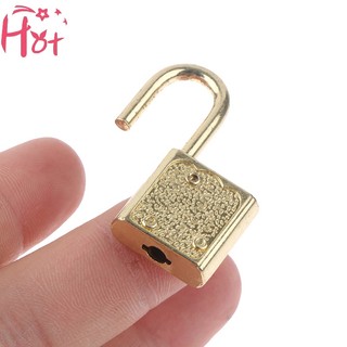 1 Bộ Ổ Khóa Hình Chữ Nhật Kèm Chìa Khóa Cho Nhật Ký Sách Trang Sức vn