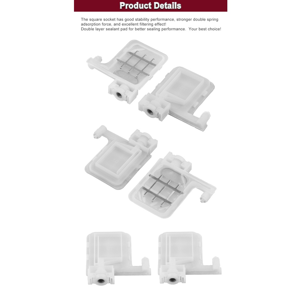 EPSON Set 2 Bộ Lọc Giảm Xóc dx5 dx4 Chuyên Dụng Cho Máy In Epon dx5 dx7 xp600 tx800 4720 i3200 mutoh galaxy