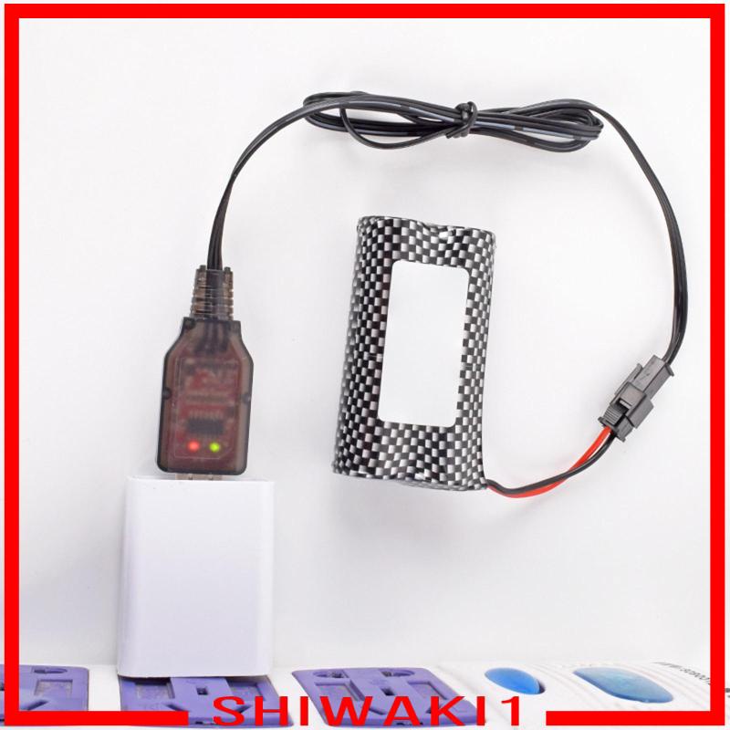 Cáp Sạc usb 7.4v 3 pin Có Đèn led Thông Dụng Cho Xe Hơi Xe Tải Đồ Chơi Điều Khiển Từ Xa