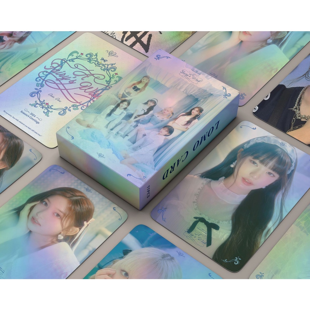 Hộp 55 Tấm Thẻ Hình Nhóm Nhạc kpop 2024