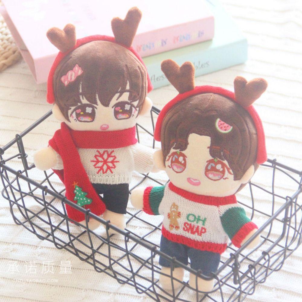 Búp Bê Em Bé 20cm 20cm Mặc Áo sweater / Khăn Choàng / Áo sweater / Búp Bê bjd Dễ Thương