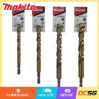 Mũi khoan sắt 8-13mm chuôi lục giác Hss-Tin Makita | DCSG