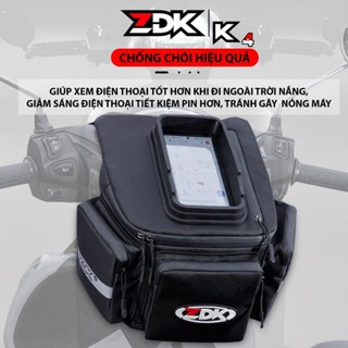  Túi ZDK K4 treo ghi đông treo đầu xe máy đựng đồ dùng lướt điện thoại cảm ứng dung tích lớn túi dày dặn 