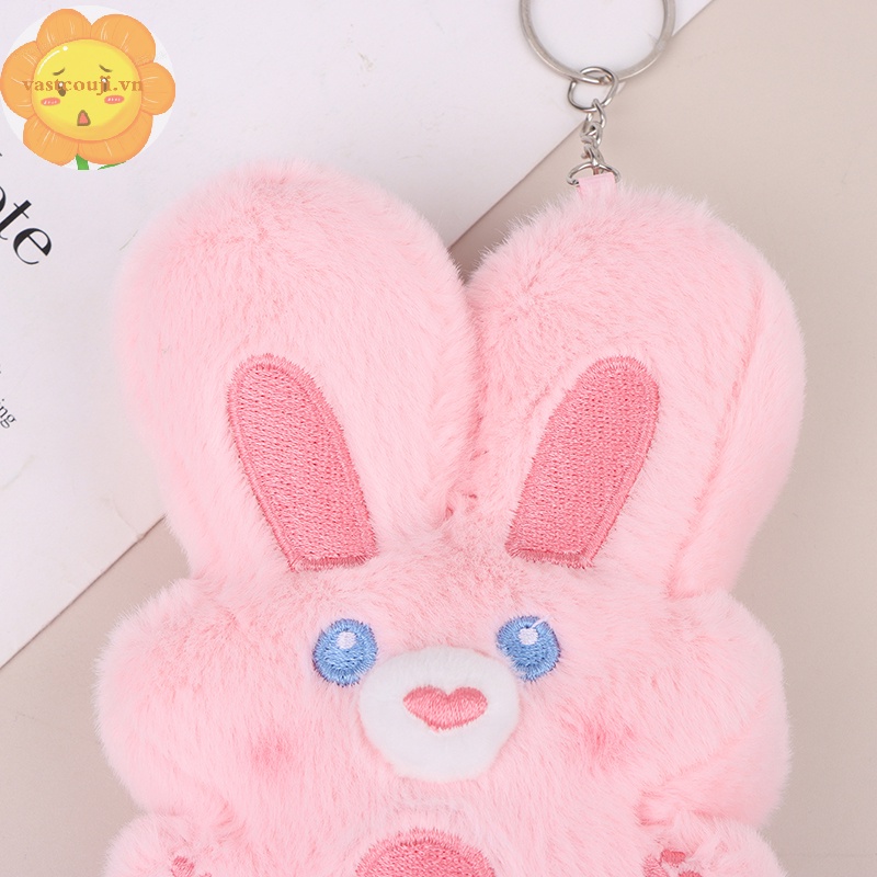 Vastji Móc Khóa Thỏ Nhồi Bông 14cm Đáng Yêu vn