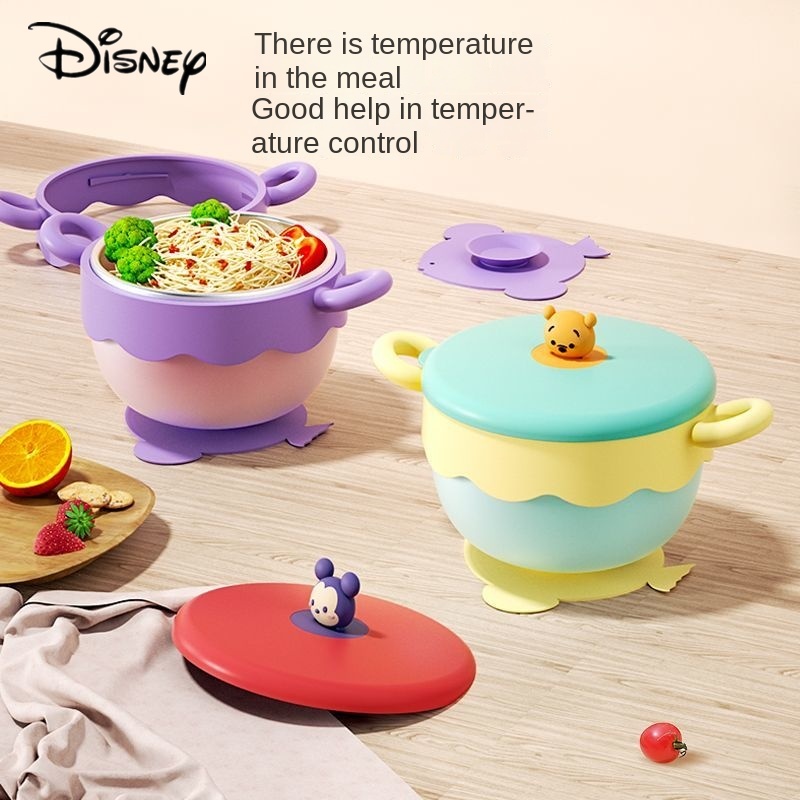 Disney Tô Ăn Giữ Nhiệt Bằng Thép Không Gỉ Cho Bé