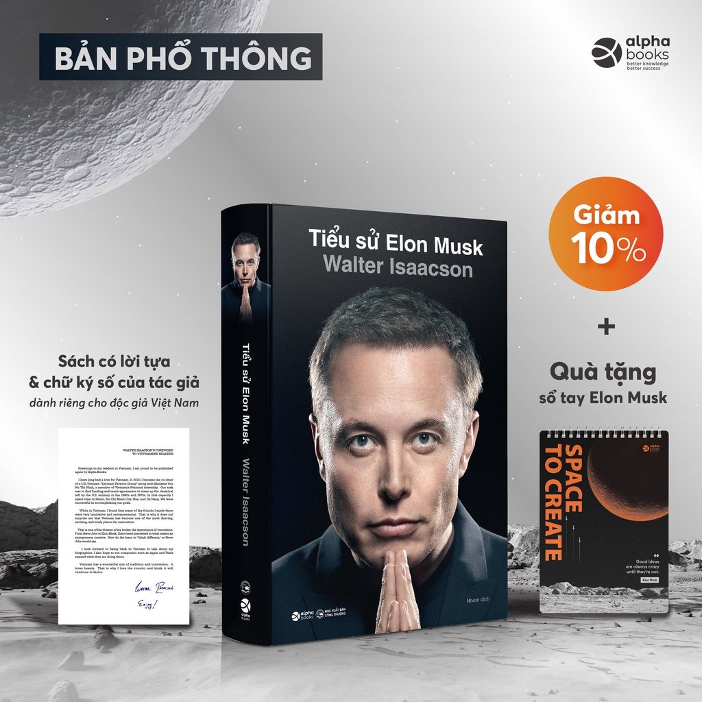 Sách Tiểu Sử Elon Musk: Cuốn tiểu sử duy nhất được Elon Musk CÔNG KHAI XÁC NHẬN trên Twitter  - Bản Quyền