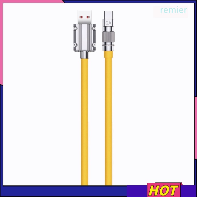 Remier Dây Cáp Sạc Nhanh pd20w / 100w Với Chip Thông Minh Chống Mòn