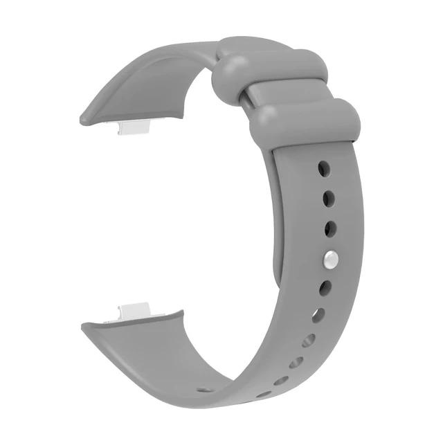 Tpu Dây Đeo Thay Thế Chất Liệu Silicon Màu Trơn Cho xiaomi mi band 8 pro redmi watch 4 Ốp