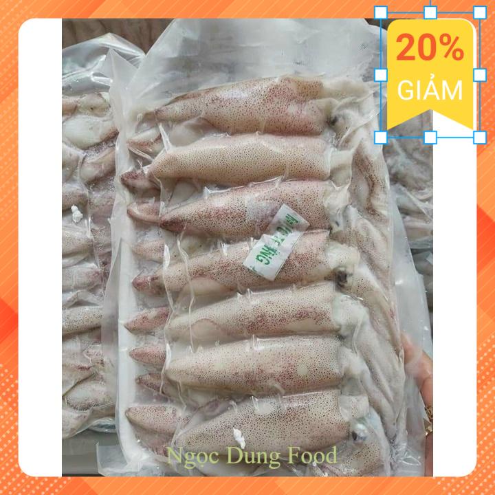 Mực trứng đông lạnh - Khay 1kg net 7 (giao tphcm)