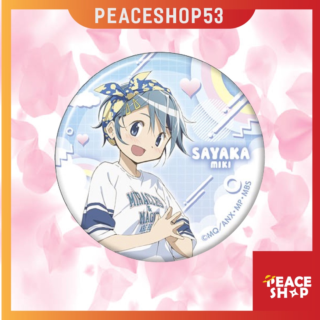 Huy hiệu Mahou Shoujo Madoka Magica  Lấp Lánh Huy Hiệu Anime Mahou Shoujo Madoka Magica Ver 1 HH26