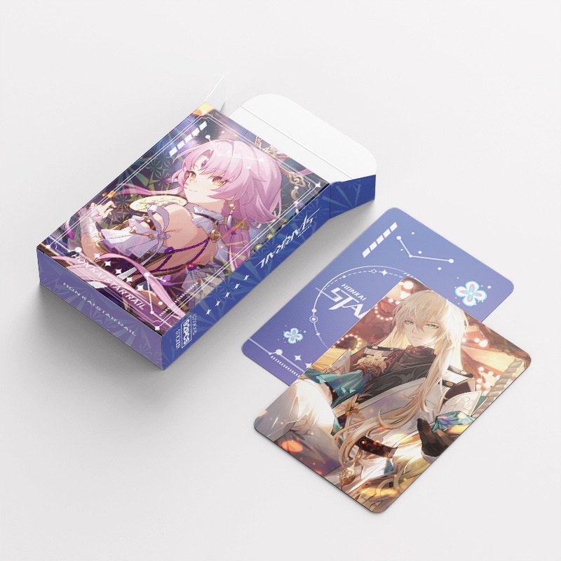 Honkai: Star Rail Photocard Lomo Card Postcard Stickers 92pcs/box