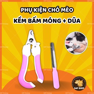 Kềm cắt móng và dũa móng cho chó mèo size lớn nhỏ - Kiềm cắt móng - Kéo Kìm Cắt Móng Chó Mèo