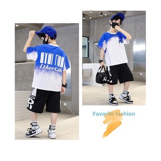 Bộ thun cotton bé trai MM LD2389