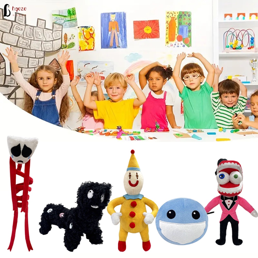 Búp Bê Nhồi Bông Hình Rạp Xiếc Kỹ Thuật Số Sống Động Thời Trang Cho Nhà Cửa