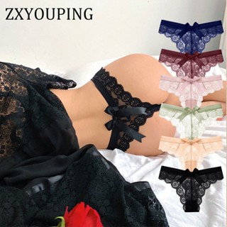 Quần Lót Ren Lưng Thấp Dáng Chữ t Cỡ s-xl Thời Trang Quyến Rũ Cho Nữ