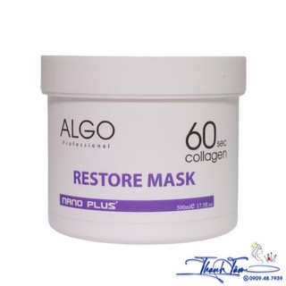 Kem ủ dưỡng tóc Collagen 60s Algo Nano Plus 500ml