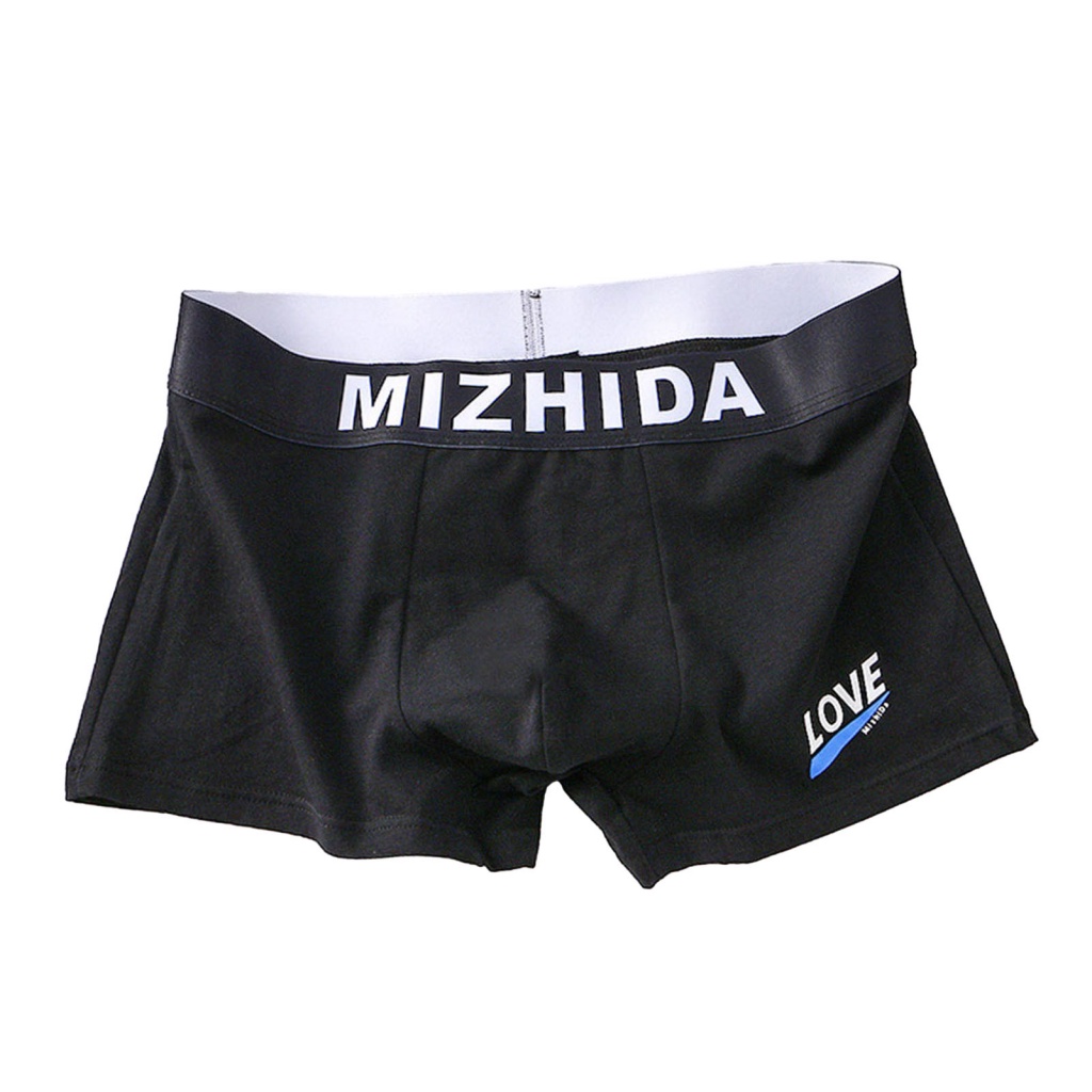 Quần Lót boxer Mềm Thoáng Khí Thoải Mái In Chữ Thời Trang Cho Nam