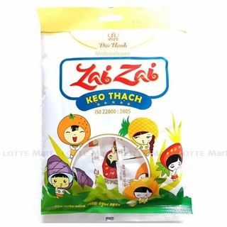 Thạch zaizai Đức Hạnh vị trái cây, vị trà sữa túi 1kg