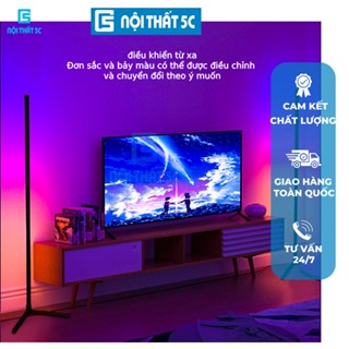 Thanh đèn LED góc tường 16 triệu màu điều chỉnh theo App , Đèn trang trí decor phòng ngủ , phòng làm việc