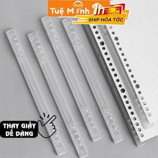Thanh còng B5 8 lỗ đóng gáy sổ còng P17 thanh binder làm sổ còng refill giấy tiện lợi