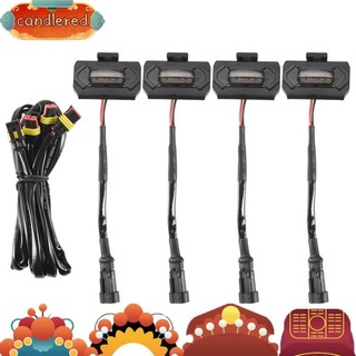 Set 4 đèn led gắn phía trước xe hơi toyota tacoma raptor trd off road sport 2020 2021