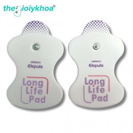 Cặp Miếng dán điện cực dùng cho máy massage Omron HV-F127,HV-F128, HV-F013