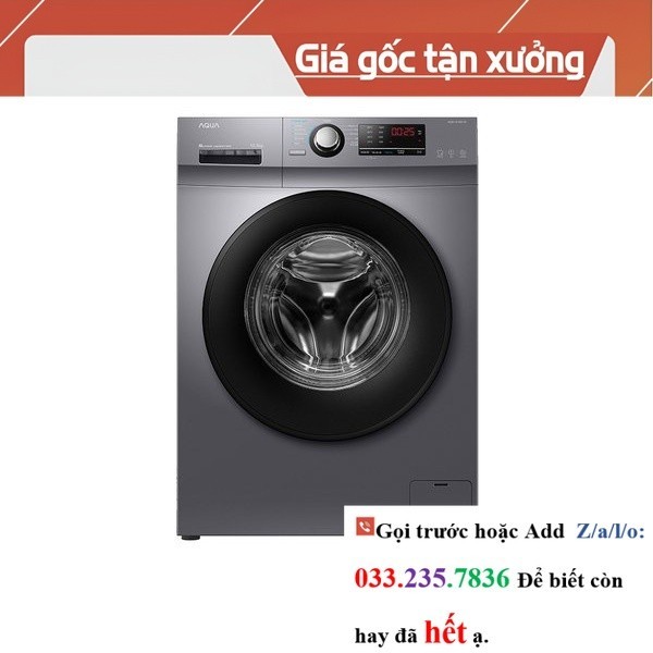 Máy giặt cửa trước Aqua 10kg AQD-A1051G <<Hãng