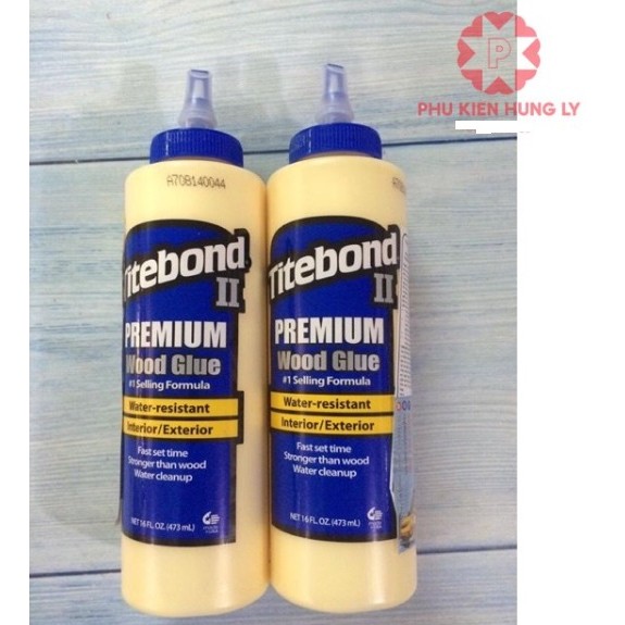 Keo dán gỗ TITEBOND II PREMIUM WOOD GLUE 473ml