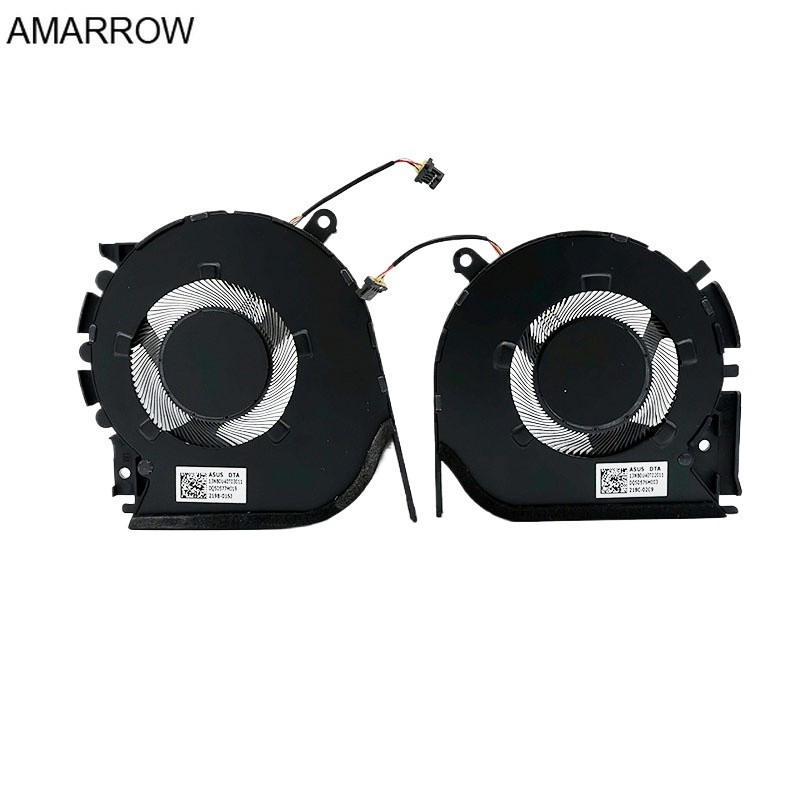 Quạt Làm Mát CPU Laptop Cho ASUS Vivobook Pro14 M3400QA M3401Q Tản Nhiệt Làm Mát Đồng Thau Tản Nhiệt