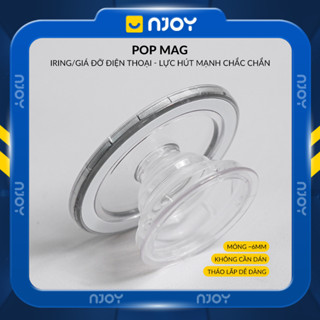Giá Đỡ Điện Thoại Popsocket Magsafe Trong Suốt Nhỏ Gọn Cho Điện Thoại iPhone Samsung Njoyshop
