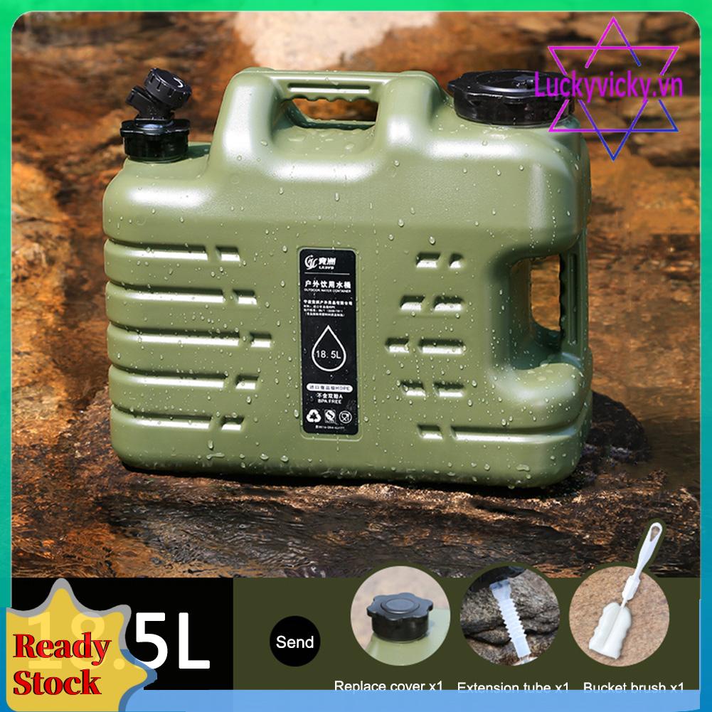 Thùng Nước 18.5l Kèm Vòi Tiện Dụng Khi Đi Cắm Trại
